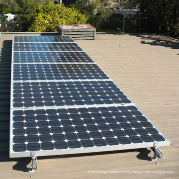 Soporte del montaje del tejado del panel solar del fabricante de China Soporte del tejado de lata